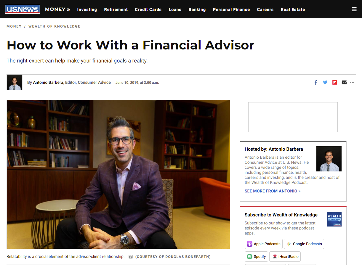 Bone Fide Wealth Llc Featured Press News And Articles - june 11 2019 article investmen!   ts us news and world report